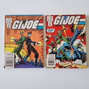 G.I. Joe Comics Mini Volume 1 & 3 1986 1987 Marvel Comics Reprint Of 1982 1983